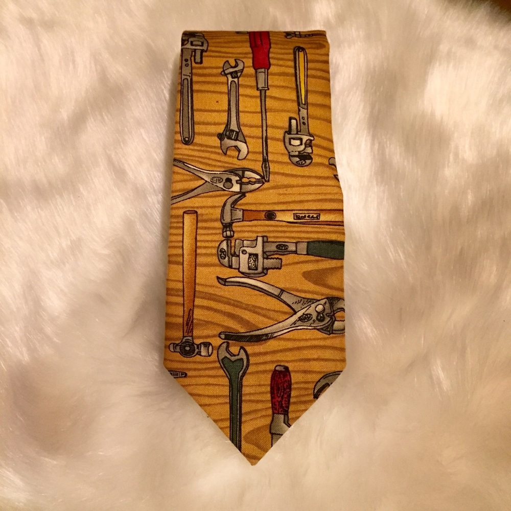 🆒HandmadeOOAKNeckTieToolPatternUnique